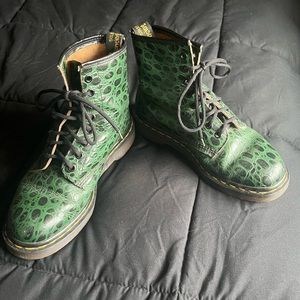 Gator Print Doc Martens